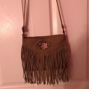Boho Fringe Cross Body Purse